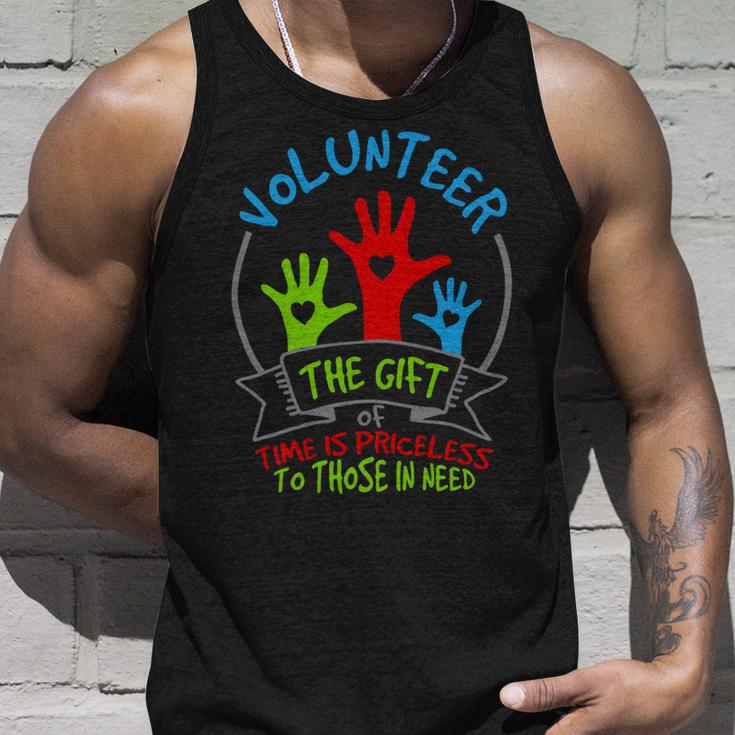 Volunteer - The Of Time Is Priceless 54 Trending Shirt Unisex Tank Top Gifts for Him