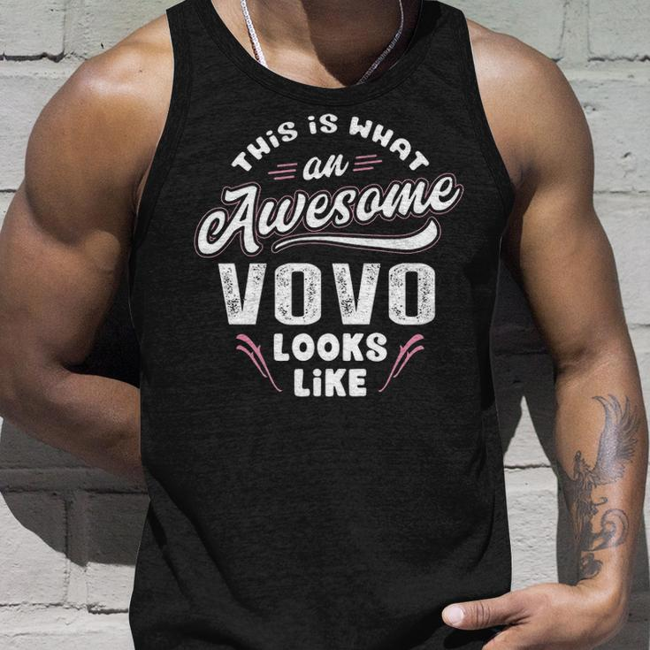 Vovo Grandpa Gift This Is What An Awesome Vovo Looks Like Unisex Tank Top Gifts for Him