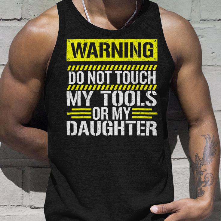 Warning Do Not Touch My Tools 196 Shirt Unisex Tank Top Gifts for Him