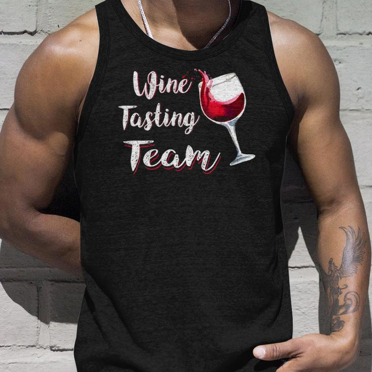 Womens Funny Wine Tasting Teamfor Men Women Need Wine Gifts Unisex Tank Top Gifts for Him