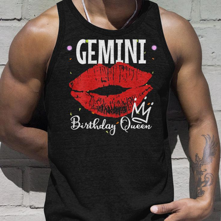 Womens Gemini Birthday Queen Unisex Tank Top Gifts for Him