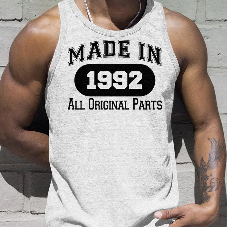 1992 Birthday Made In 1992 All Original Parts Unisex Tank Top Gifts for Him