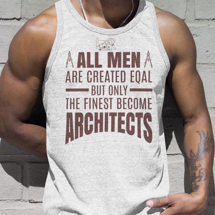 All Men Are Created Eqal But Only Unisex Tank Top Gifts for Him