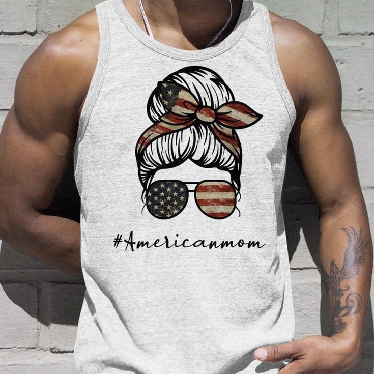 American Mom Great American Flag Sunglasses Mom Mothers Day Unisex Tank Top Gifts for Him