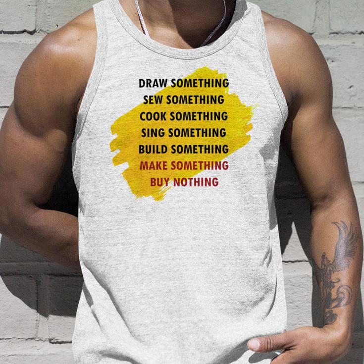 Anti Consumerism Unisex Tank Top Gifts for Him