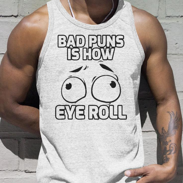 Bad Puns Quote Gifts English Teacher Prove It Text Grammar Unisex Tank Top Gifts for Him