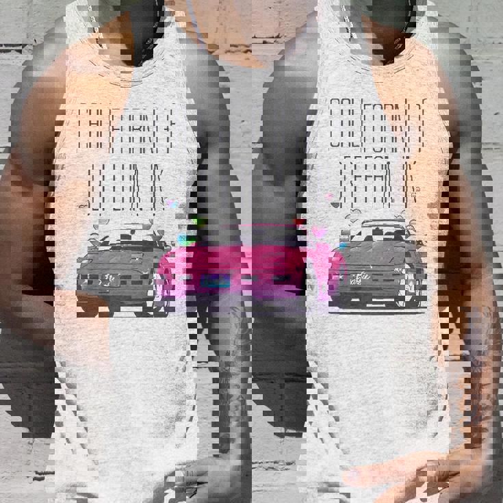 Barbie California Dreamin Music Lover Gift Unisex Tank Top Gifts for Him
