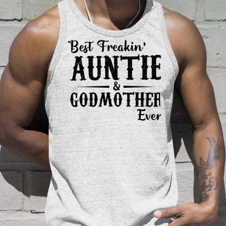 Best Freakin Auntie And Godmother Ever Unisex Tank Top Gifts for Him