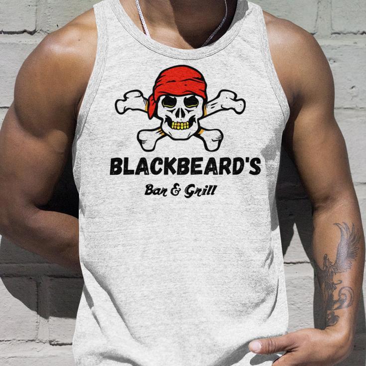 Blackbeards Bar Grill Unisex Tank Top Gifts for Him