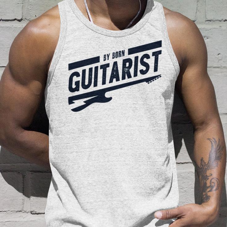 By Born Guitarist Unisex Tank Top Gifts for Him