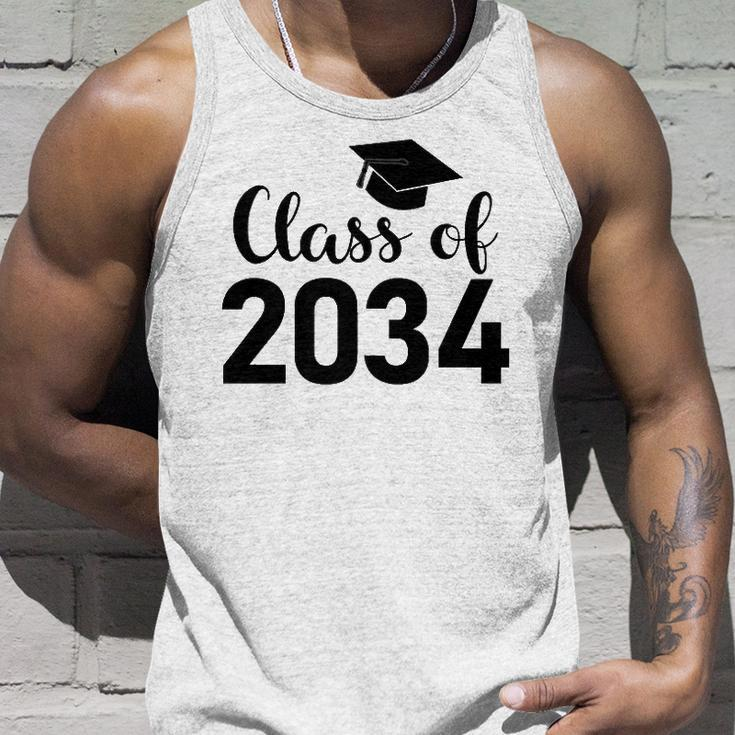 Class Of 2034 Grow With Me - Handprints Go On The Back Unisex Tank Top Gifts for Him