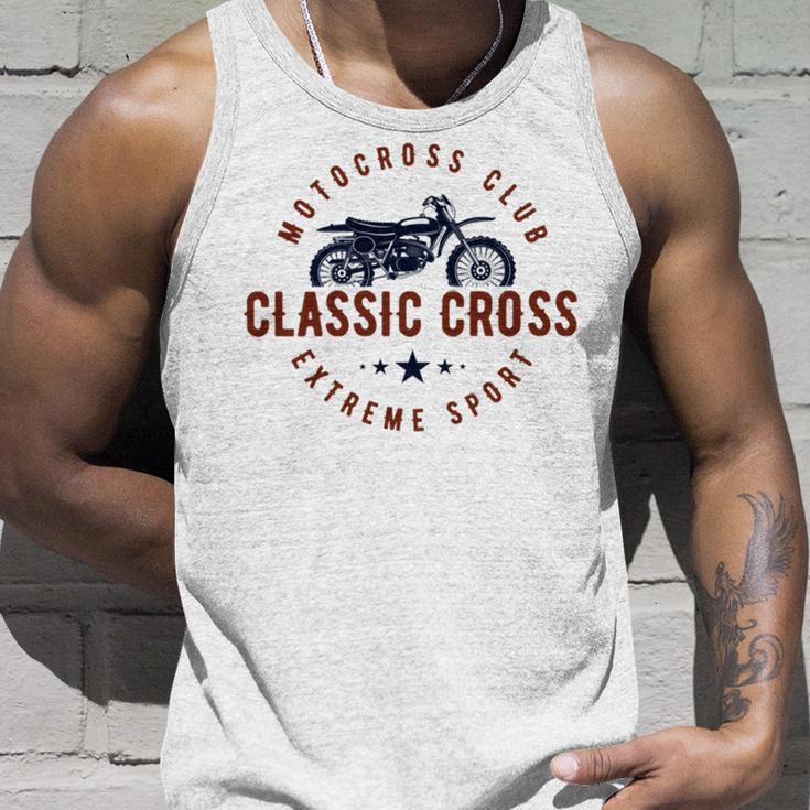 Classic Motor Cross Club Unisex Tank Top Gifts for Him