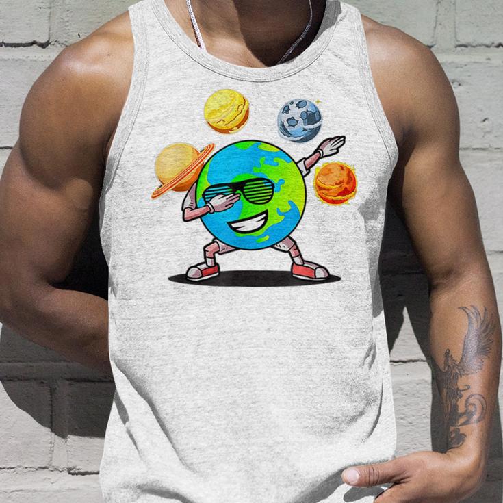 Dabbing Earth Day Unisex Tank Top Gifts for Him