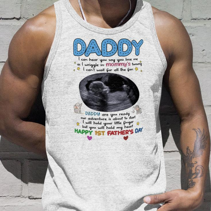 Daddy Happy 1St Fathers Day Dad To Be Mug Unisex Tank Top Gifts for Him