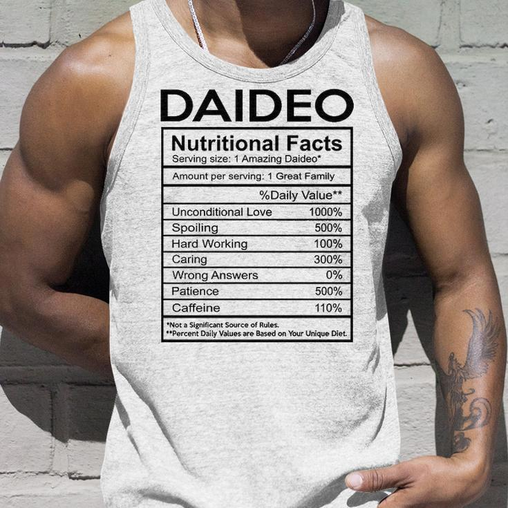 Daideo Grandpa Gift Daideo Nutritional Facts Unisex Tank Top Gifts for Him