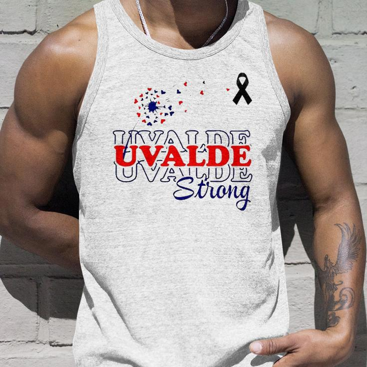 Dandelion Uvalde Strong Texas Strong Pray Protect Kids Not Guns Tank Top Gifts for Him