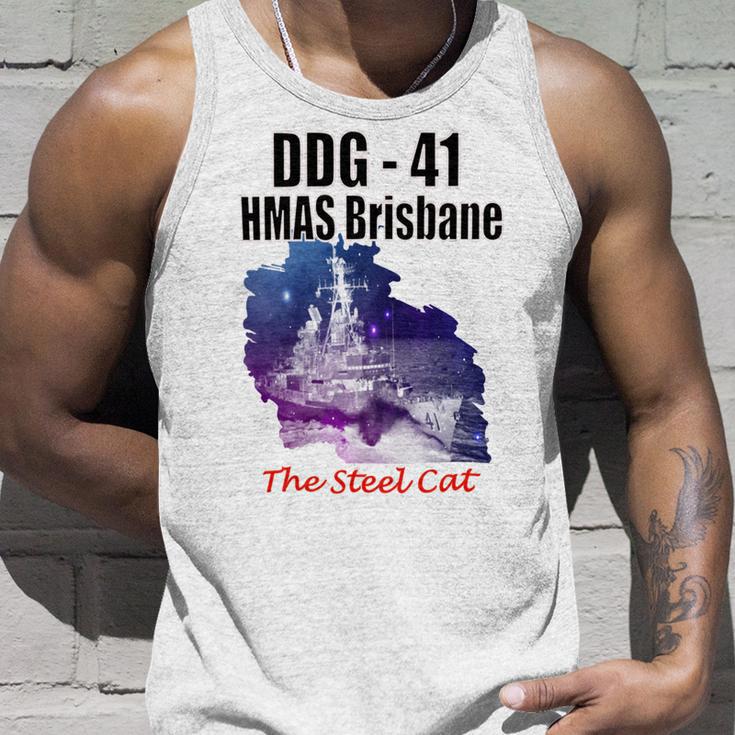 Ddg - 41 Hmas Brisbane Unisex Tank Top Gifts for Him