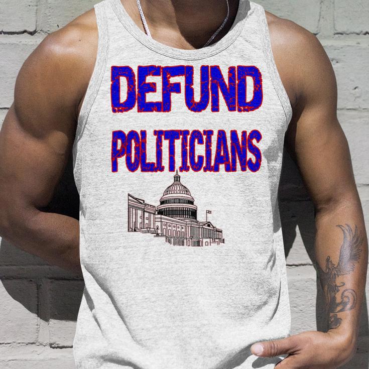 Defund Politicians Unisex Tank Top Gifts for Him