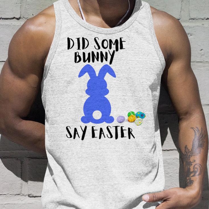 Did Some Bunny Say Easter Unisex Tank Top Gifts for Him