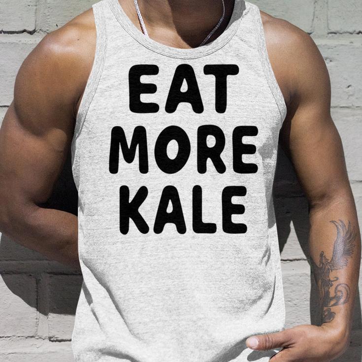 Eat More Kale Unisex Tank Top Gifts for Him