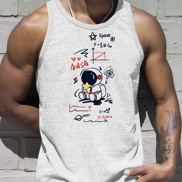 Formula Astronout Space V2 Unisex Tank Top Gifts for Him