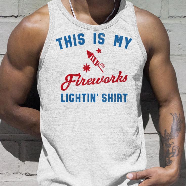 Fourth Of July My Fireworks Vintage 749 Shirt Unisex Tank Top Gifts for Him