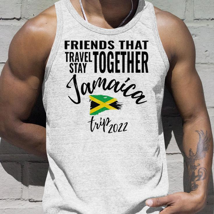 Friends That Travel Together Jamaica Girls Trip 2022 Design Unisex Tank Top Gifts for Him