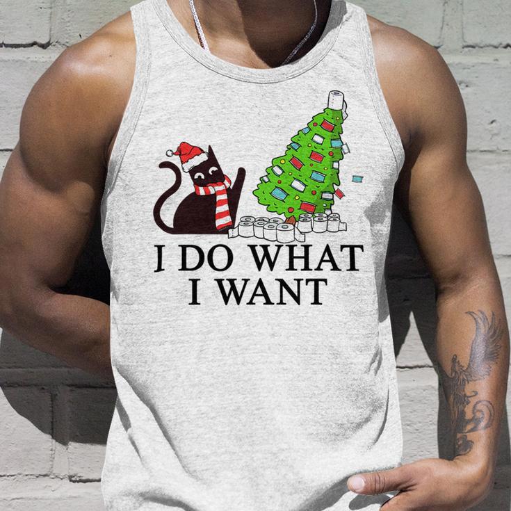 Funny Black Cat Funny Christmas Toilet 635 Shirt Unisex Tank Top Gifts for Him