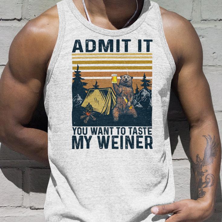 Funny Camping Admit It You Taste My 57 Shirt Unisex Tank Top Gifts for Him