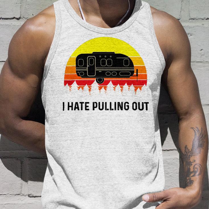 Funny Camping I Hate Pulling Out Retro 43 Shirt Unisex Tank Top Gifts for Him