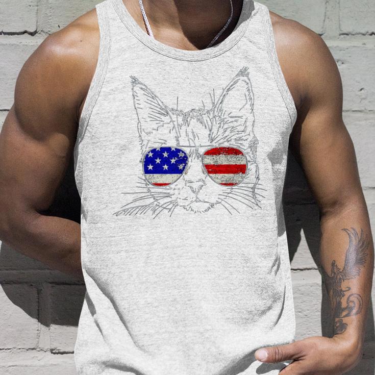 Funny Cat V2 Unisex Tank Top Gifts for Him