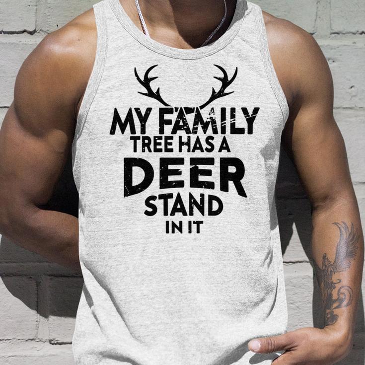 Funny Deer Quotemy Family Tree Has A Deer Stand In It Deer Lovers Unisex Tank Top Gifts for Him