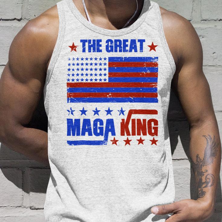 Funny The Return Of The Ultra Maga King Flag Gift Unisex Tank Top Gifts for Him