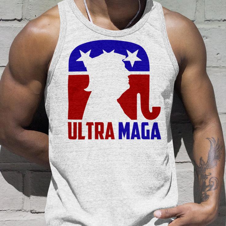 Funny Ultra Maga Gift For Americans Trump Biden Lover Unisex Tank Top Gifts for Him