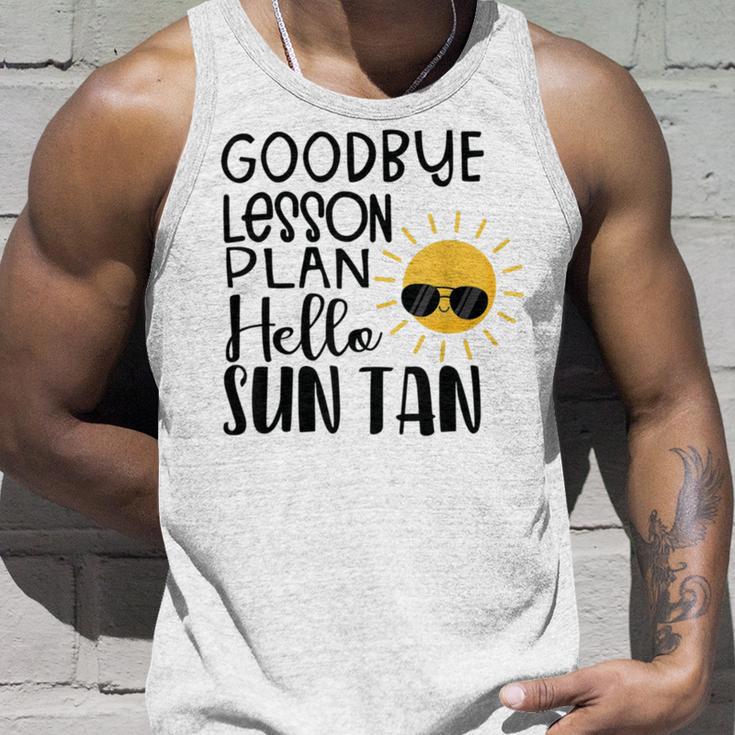 Good Bye School Hello Summer Unisex Tank Top Gifts for Him