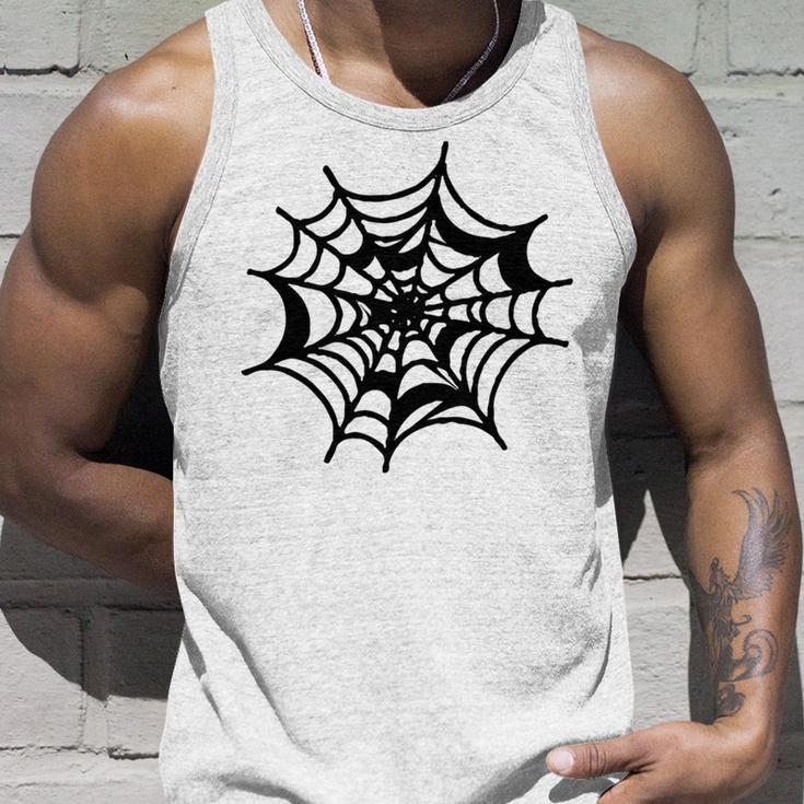 Halloween Spider Web Pattern Unisex Tank Top Gifts for Him