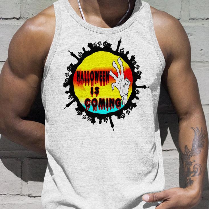 Halloween Time Is Coming Unisex Tank Top Gifts for Him