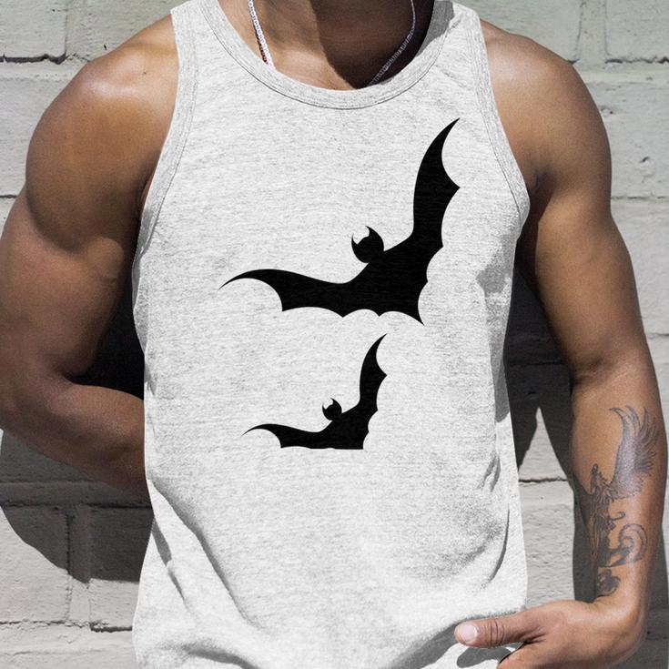 Halloween Two Bats Pattern Unisex Tank Top Gifts for Him