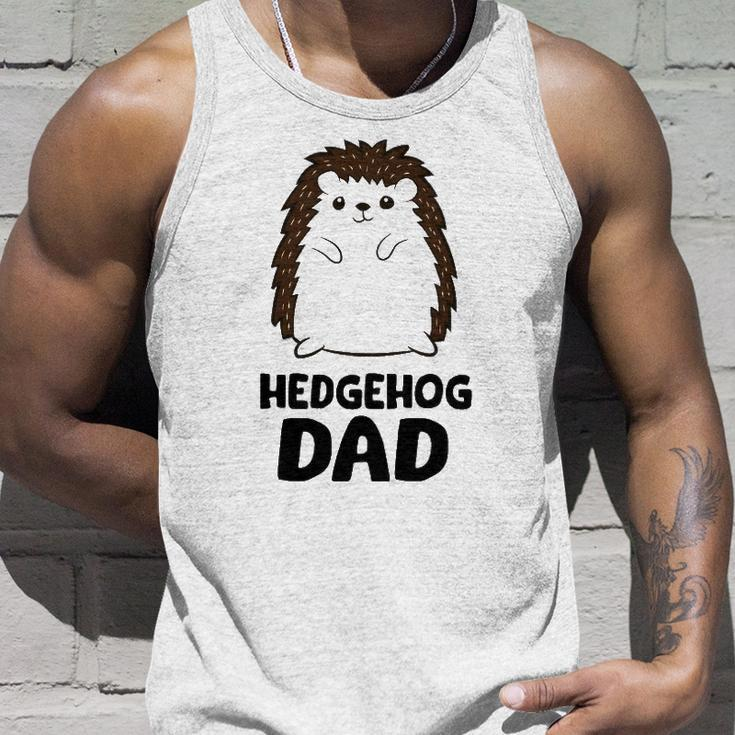 Hedgehog Dad Fathers Day Cute Hedgehog Unisex Tank Top Gifts for Him
