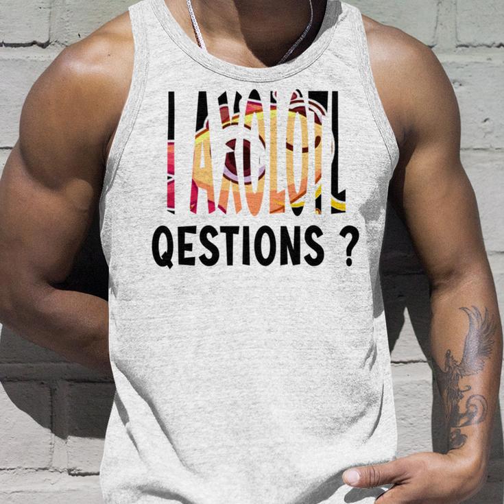 I Axlotl V2 Unisex Tank Top Gifts for Him