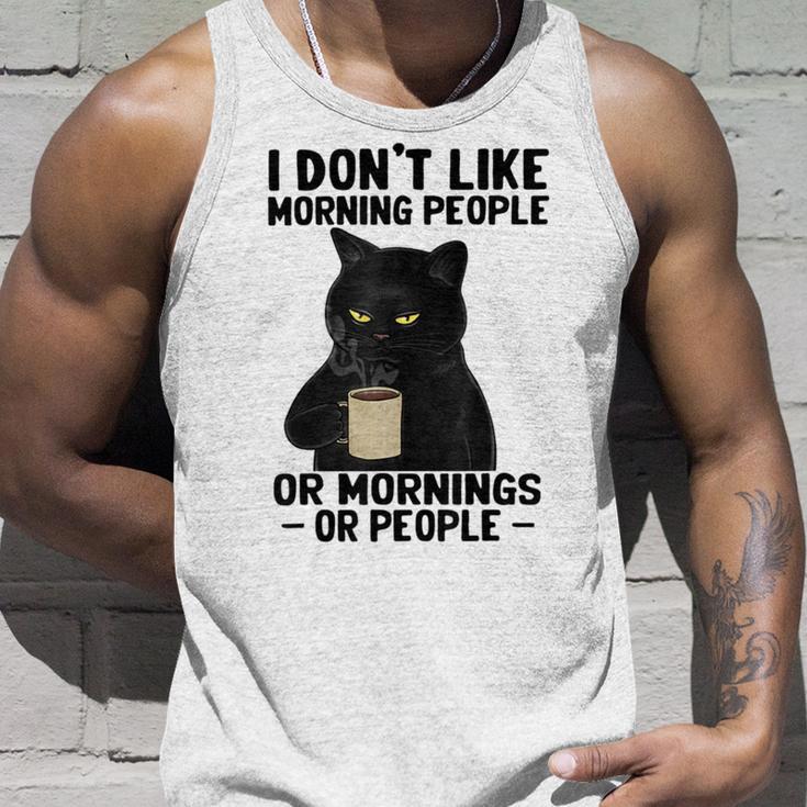 I Dont Like Morning People Or Mornings Or People V3 Unisex Tank Top Gifts for Him