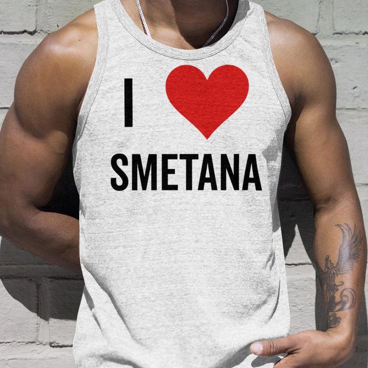 I Heart Smetana The Smetana Man I Love Smetana Unisex Tank Top Gifts for Him