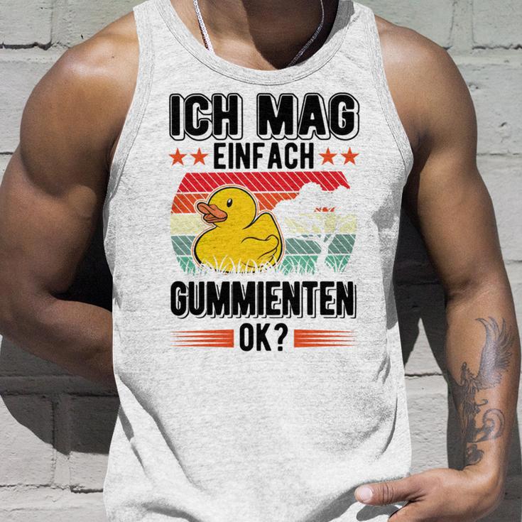 Ich Mag Einfach Gummienten Badeente Unisex Tank Top Gifts for Him