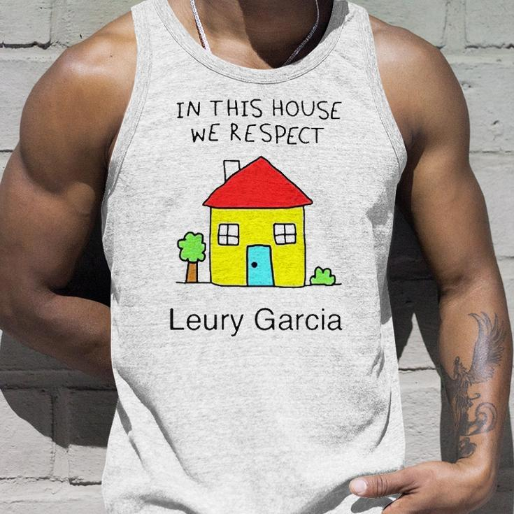 In This House We Respect Leury Garcia Unisex Tank Top Gifts for Him