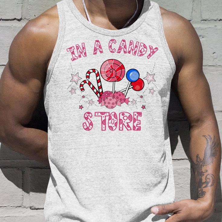 Kid In A Candy Store 35 Trending Shirt Unisex Tank Top Gifts for Him