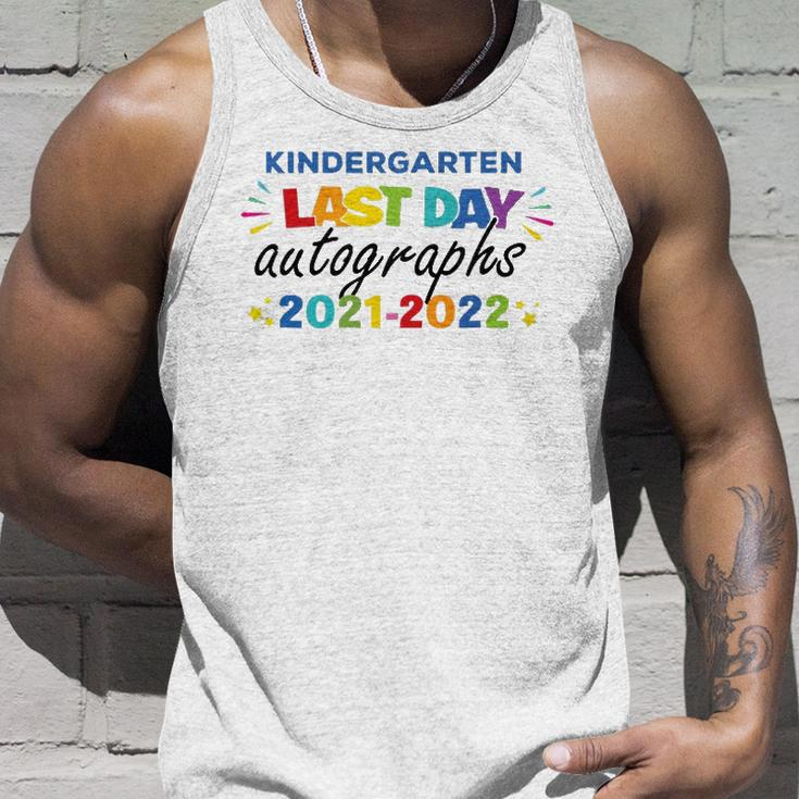 Last Day Autographs For Kindergarten Kids And Teachers 2022 Kindergarten Tank Top Gifts for Him