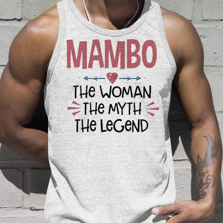 Mambo Grandma Gift Mambo The Woman The Myth The Legend Unisex Tank Top Gifts for Him
