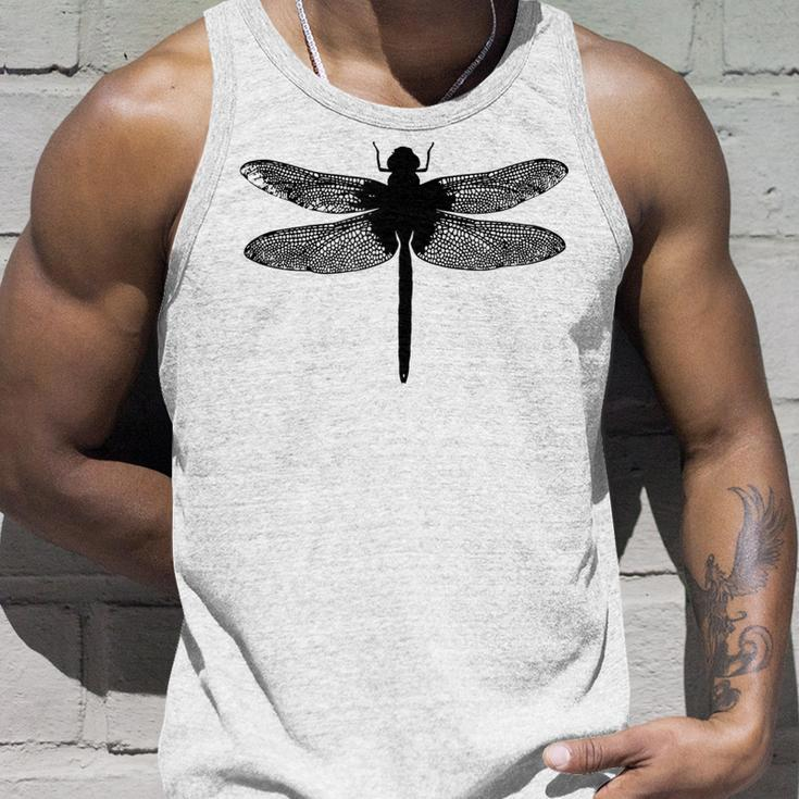 Minimalist Silhouette Insect Dragonfly Dragon Fly Unisex Tank Top Gifts for Him