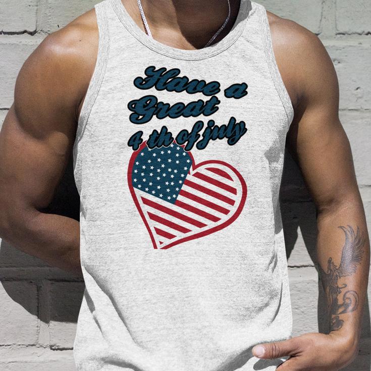 Official Have A Great 4Th Of July Unisex Tank Top Gifts for Him