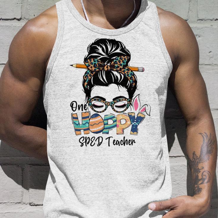 One Hoppy Mama Shirt Gift For Easter Spring Women Easter Women Gifts For Mom Mom One Happy Mama Easte Unisex Tank Top Gifts for Him